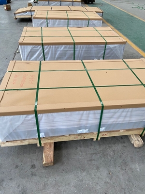 Best verkopende aluminiumplaat oppervlak zilver voor buiten gebouw elektrische geleidbaarheid om aanpassing te ondersteunen