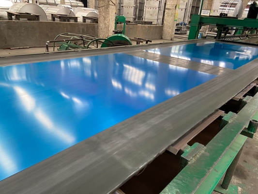 Best verkopende aluminiumplaat oppervlak zilver voor buiten gebouw elektrische geleidbaarheid om aanpassing te ondersteunen