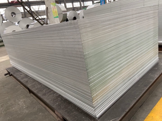 Best verkopende aluminiumplaat oppervlak zilver voor buiten gebouw elektrische geleidbaarheid om aanpassing te ondersteunen
