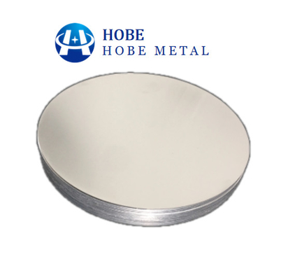 Kookpot 1100 Aluminium cirkel blanco's Poetsmolen Afwerking 3 mm Dikte Warmwalen Aluminium schijf Voor keukengerei