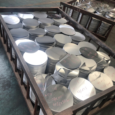 2024 Best verkochte legering 1050 1060 1070 1100 Aluminium schijven kunnen worden gebruikt om pannen te maken
