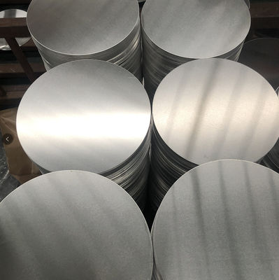 CC DC Grondstof Aluminium Cirkel 1050 1060 3003 Legering O H18 Temper Aangepaste grootte Dieptrekschijf