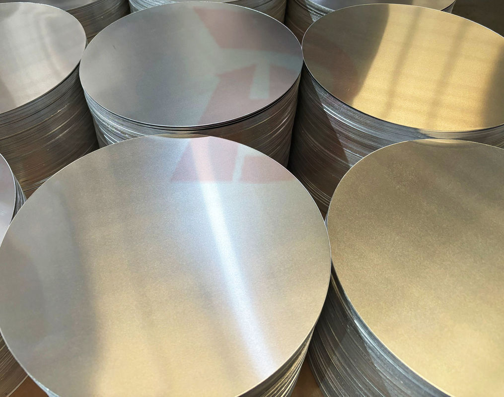 Langdurige zilveren aluminium cirkels 1050/1060 80-1600MM voor huishoudelijke projecten