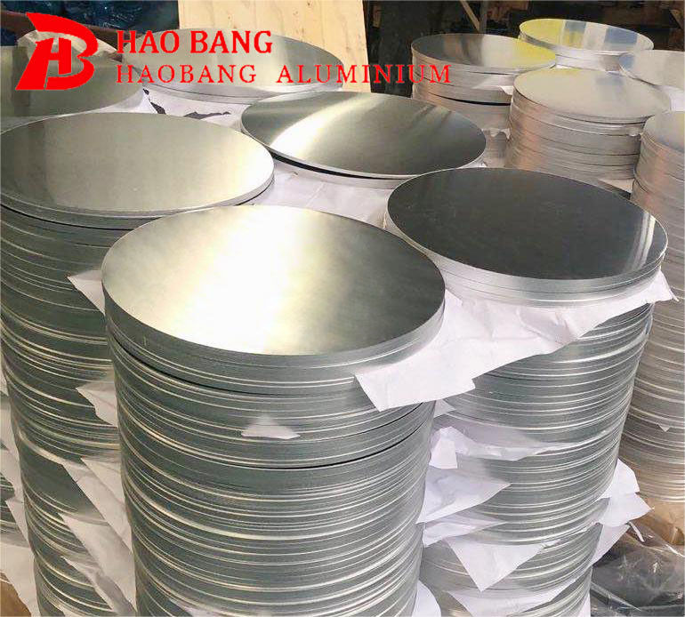 3003 1050 1060 Aluminium cirkel Blank O Soft H18, 100 ‰ 1000 mm Dia, diepe tekening Aluminium schijf voor kookgerei stempelen
