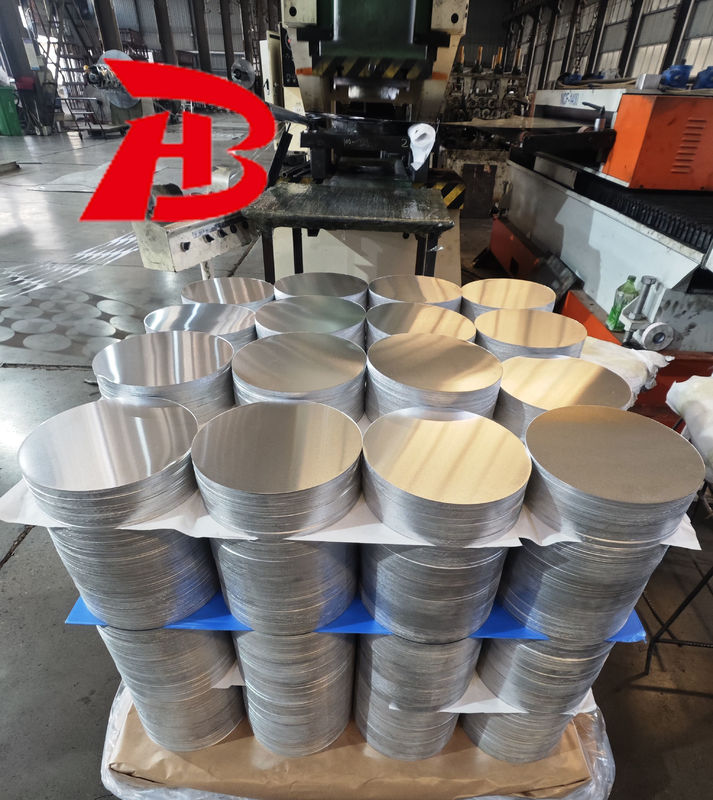 Aluminium Ronde Blanks Precisiegesneden Corrosiebestendig 1050/1060/1080/1100 Φ80-1600MM 0.3-6.0MM Voor Hardware Accessoires Productie