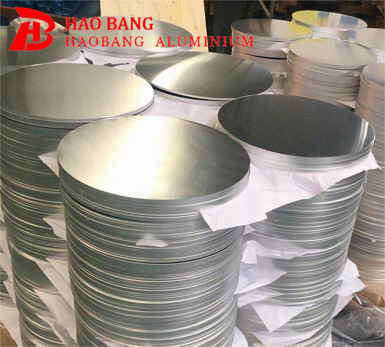 1 3 5 8 Aluminium cirkeloppervlak Sterk corrosiebestendigheid zonder rolprint