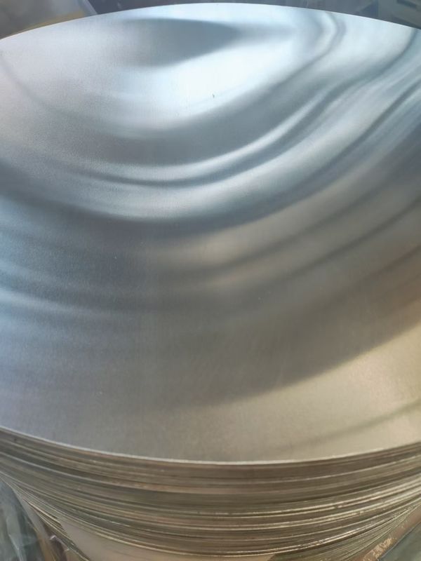 CC DC Grondstof Aluminium Cirkel 1050 1060 3003 Legering O H18 Temper Aangepaste grootte Dieptrekschijf
