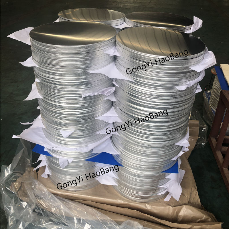 Langdurige zilveren aluminium cirkels 1050/1060 80-1600MM voor huishoudelijke projecten