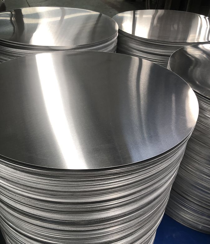 Uniform Silvery Aluminum Circles 1050 80-1600MM Dia for Lighting Reflectors