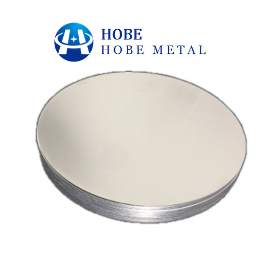 Kookpot 1100 Aluminium cirkel blanco's Poetsmolen Afwerking 3 mm Dikte Warmwalen Aluminium schijf Voor keukengerei