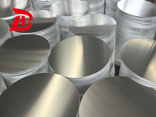 Langdurige zilveren aluminium cirkels 1050/1060 80-1600MM voor huishoudelijke projecten