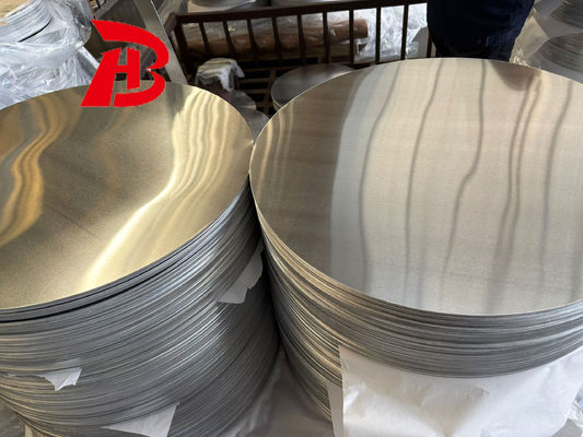 Uniforme zilveren aluminium cirkels 1050 80-1600 mm Dia voor lichtreflectoren