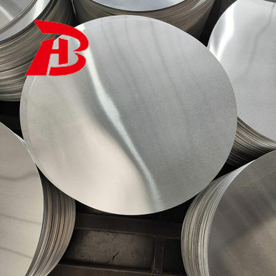1050 1060 Aluminium cirkel CC DC Materiaal O H12 Temperatuur Diep trekkraakbestendige schijf voor kookpotten en pannen